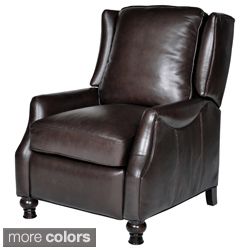 Contemporary Recliners Leather, Fabric and Microfiber