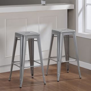 Tabouret 30 inch Perforated Steel Barstools (Set of 2) Today $109.99