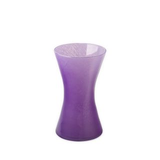 Kosta Boda Sea Glasbruk Purple Small Hourglass Vase