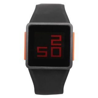 NIXON Mens A137 000 Plastic Analog Black Dial Watch Watches 
