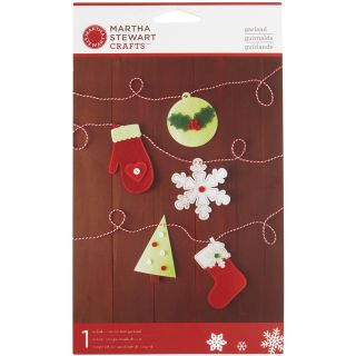 Garland 10 Feet/Pkg Cottage Christmas Icons Today $8.99