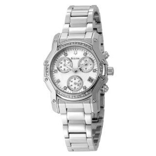 Bulova Womens 96R138 Diamond Dial Watch Watches