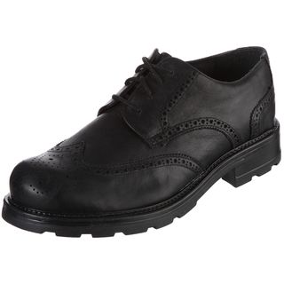 GBX Mens Black Lace up Oxfords