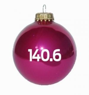 140.6 Christmas Ornament (Bubble Gum Pink) Sports