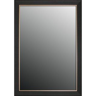 Etched Black Walnut Pattern Gold Trim Mirror (22x58) Today $167.99