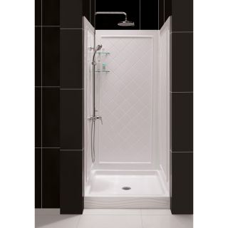 DreamLine 30 40 in W Qwall Back Wall Shower Kit Today $454.99