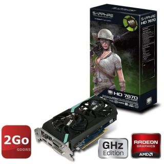 Sapphire AMD HD7870 2Go GDDR5 GHz   Achat / Vente CARTE GRAPHIQUE