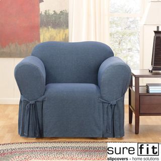 Sure Fit Denim Chair Slipcover