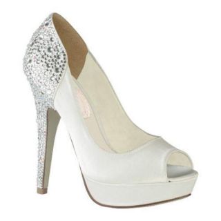 Womens Pink Paradox London Starry White Satin Today $119.95