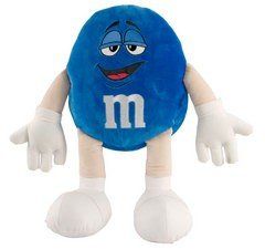 Blue M&M Small Plush Character Doll Toys & Games