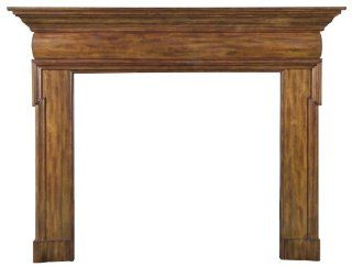 Pearl Mantels 141 48 90 Hermitage Fireplace Mantel, Antique Birch