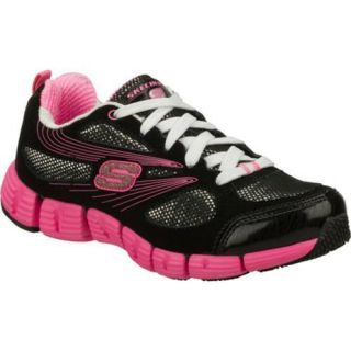 Girls Skechers Stride Black/Pink