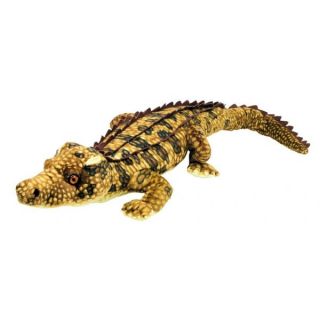 Belle peluche alligator    Peluche douce   Longueur  90 cm environ