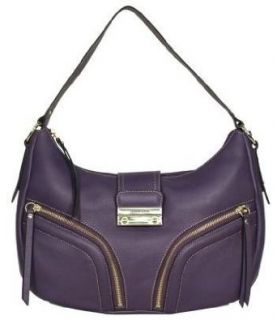 Franco Sarto Purple Leather Clara Hobo Clothing
