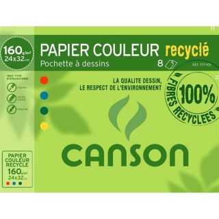 Canson Papier couleur Recyclé   Achat / Vente PAPIER PHOTO Canson