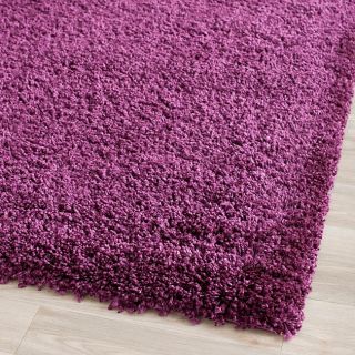 cozy solid purple shag rug 5 3 x 7 6 compare $ 174 87 sale $ 130 49