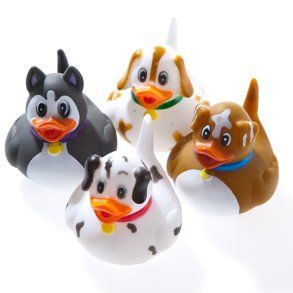 Dog Rubber Ducks Toys & Games