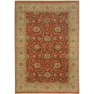 Hand knotted Oriental Brick Red Wool Area Rug (6 x 9) Today $979.99