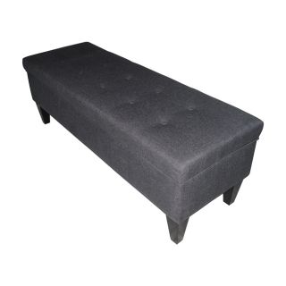 Brooke Loft Charcoal Button Tufted Storage Bench Today $234.99 4.2 (8