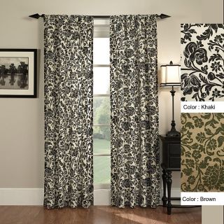 Fiore 84 inch Rod Pocket Curtain Panel