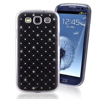BasAcc Black with Bling Rear Case for Samsung Galaxy S III i9300