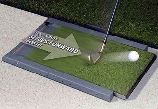 FairwayPro Divot Simulator Golf Mat + Golf Ball Tray