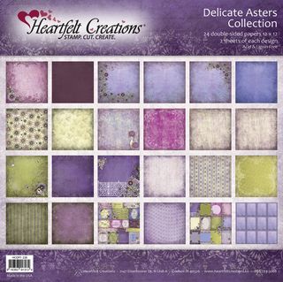 Heartfelt Double Sided Paper Collection 12X12 48/Sheets Delicate