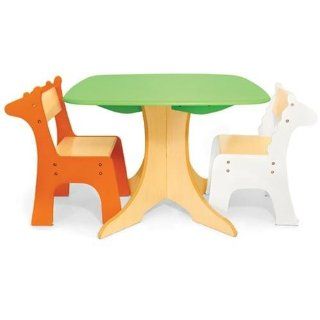 Pkolino Tree Table with Zebra and Giraffe Chairs Toys