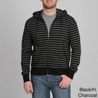 Central Park Mens Striped Knit Hoodie