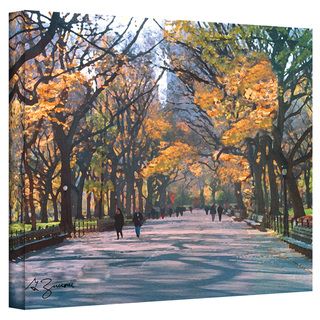 George Zucconi Central Park Wrapped Canvas