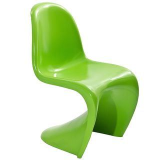 Verner Panton Style Green Chair