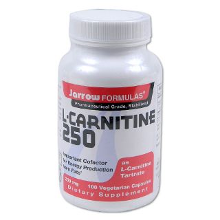 Jarrow Formulas L Carnitine 250mg 100 count Dietary Supplement