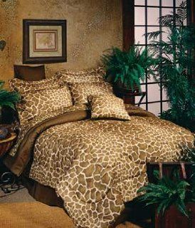 Giraffe Queen Size Bed In A Bag Comforter Set Home