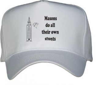 Masons do all their own stunts White Hat / Baseball Cap