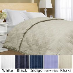 Solid 233 Thread Count Damask Stripe Down Blend Comforter Today $69