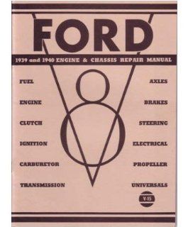 1939 1940 FORD MERCURY Shop Service Repair Manual Book  
