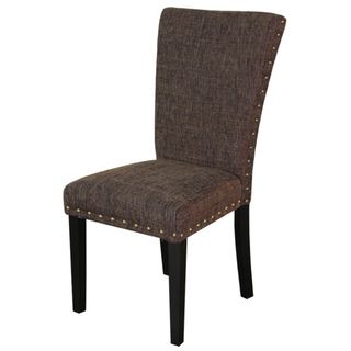 Monsoon Adorno Upholstered Berry Patch Linen Dining Chairs (Set of 2