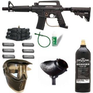 US ARMY Alpha Black Tactical Tippmann Paintball Mega Gun