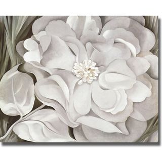 Georgia OKeeffe The White Calico Flower Canvas Art
