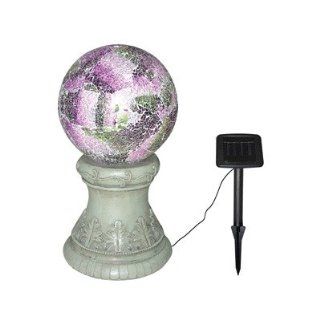 Alpine Corp SLC154SLR Solar Gazing Globe and Stand with