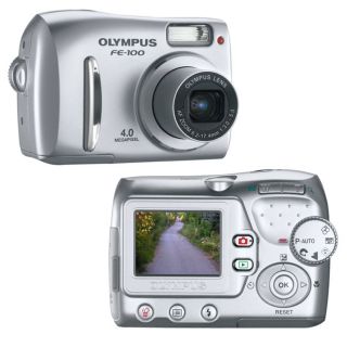 Olympus FE 100 4.0MP Digital Camera (Refurbished)