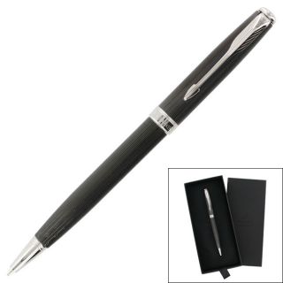 Parker Sonnet Premium Carbon Chrome Trim Ballpoint Pen