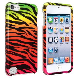 BasAcc Colorful Zebra Snap on Case for Apple iPod Touch 5th Generation