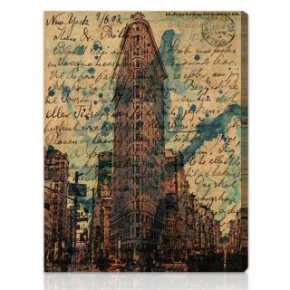 Oliver Gal Artist Co. Flat Iron Gallery wrapped Canvas Art Today $