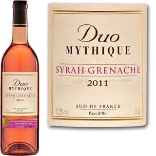 Duo Mythique Rosé 2011   Achat / Vente VIN ROSE Duo Mythique Rosé