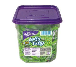 Wonka Laffy Taffy, Sour Apple Flavor, 165 Count Container 