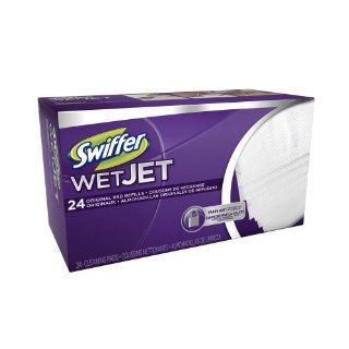 Swiffer WetJet Spray Mop Floor Cleaner Pad Refills, 24 Count (Pack of