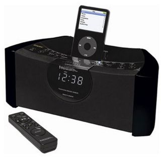 Emerson IC200BK Alarm Clock Radio with iPod Dock (Refurbished