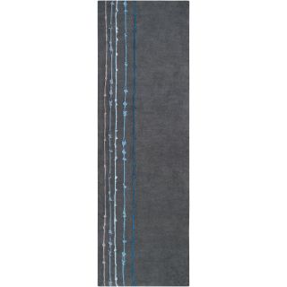 Noah Packard Hand tufted Grey/Blue Contemporary Tigris New Zealand