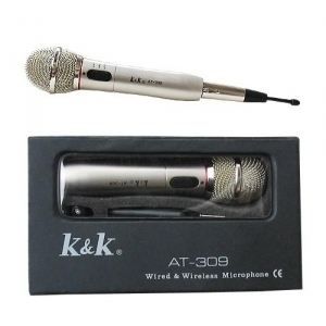 Microphone K&K AT 309 avec ou sans fil   Micro K & K AT 309 avec ou